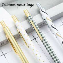 Kawaii Custom Heat Transfer Metal Click Ballpoint Pen Sweet School Office Supplies Students Gift Awards Exquisite Writing Tool thumbnail-3