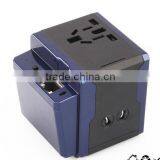 World Travel Adapter With Dual USB Charging Ports thumbnail-6