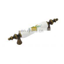 Ceramic Zinc Alloy Cabinet Drawer Door Handles Pulls thumbnail-4