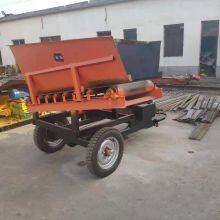 Electric Three Wheel Feeding Car Wallboard Production Line Charging Car Concrete Conveyor Belt Unloading Car thumbnail-4