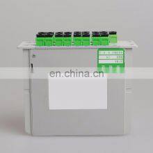FTTH 1X16 PLC Insertion Type Cassette Fiber Optic Box Splitter With SC/apc Connector thumbnail-2