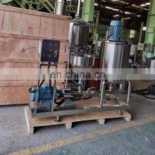 High Quality Cream Cheese Making Machine With Emulsifying Mixer and High Shear Pump thumbnail-3