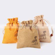 Wholesale Custom Logo Mini Cute Cartoon Pouch Large Shoe Dust Bag Cloth Fabric Gift Bag Drawstring Bag thumbnail-2