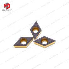 DCMT11T304-PM Carbide Turning Insert With Bi-color CVD Coating for Steel thumbnail-3