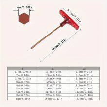 T-shaped Handle Allen Wrench 1.5mm/2mm/2.5mm/3mm/4mm/5mm/6mm/8mm/10mm thumbnail-3