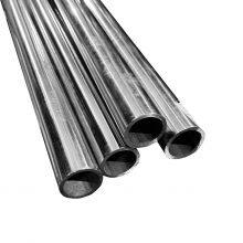 ASTM AISI A312 runder Edelstahlrohr 201 202 304 304L 316 430 geschweißtes Stahlrohr mit Haarlinienspiegeloberfläche thumbnail-1