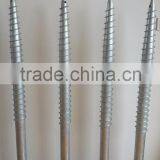Solar Ground Screw, Solar Ground Anchor, Galvanized Solar System Ground Pile thumbnail-6