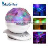 Night Light Projector,LED Night Light Projector Amir Color Changing Aurora Borealis Light Stereo Speakers, Sleep Aid Light