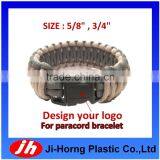 Paracord Bracelet Wholesale Plastic Buckle With Logo Engraved thumbnail-2