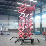 1.35~18m, 0.3 Ton Inground Car Scissors Lift /scissor Car Lift Flush /small Electric Scissor Lift thumbnail-1