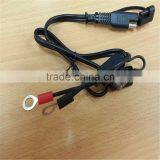 SAE Cable to Ring Terminal UL SPT-2 18AWG Cable 500MM With SAE Plug and Molding FUSE Holde Power Cable thumbnail-3