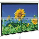 HD 100'' Manual Screen DLP LCD LED Projection Screen