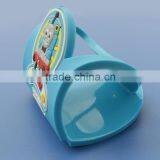 Blue Color Cartoon Car Bus Embossed Logo Soft Pvc Phone Holder thumbnail-2