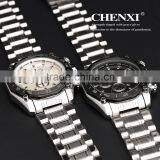 TOP-END Quality Fashion Stainless Steel Quartz Date Wrist Watch Men Quality Choice thumbnail-5