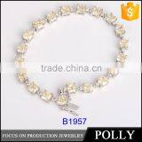 Hotsale Fashion 925 Sterling Sliver PU Bracelet thumbnail-2