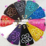 Sequin Flower Women Crochet Headband thumbnail-1