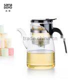 SAMADOYO 900ML High-end Borosilicate Glass Teapot With Infuser