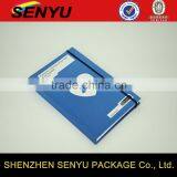 Custom Design Blue Paper Creative Notebook Covers