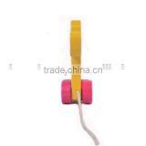 2015 Lovely Design and Hot Sale 4 Wheels Giraffe Shape Animal Toy Wooden Pulling Car Toy thumbnail-4
