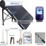 Solar Power System: Integrated & Pressurized Solar Water Heater With Porcelain Enamel Inner Tank thumbnail-1