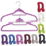 mini cascading flocking hooks slimline hanger hooks