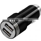 Hot Sale Metal Dual Port Usb Car Charger