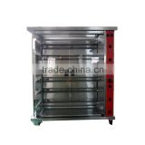 High capacity electric 6-rods chicken rotisserie