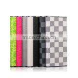 2015 OEM Hot Selling 8000mah Leather Cover Power Bank With Double USB Output