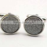 Classic 316L Stainless Steel Button Cufflink For Men Shirts
