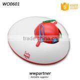 Tomato Doughnut Shaped Paper Clip Dispenser Holder thumbnail-6