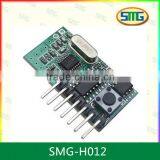 SMG-H013 Wireless receiver module for car alarm, super heterodyne rf receiver module