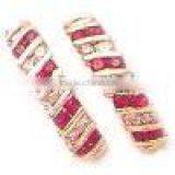 Studded Gold Earrings thumbnail-1