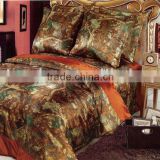 hot sale!!!ployester satin bedding comforter cover set