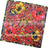 Fashion Hand Painted Silk Foulard Scarf thumbnail-1