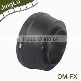 Lens Adapter Ring For OM Mount Lens to FJ FX Mount Camera X-Pro1 X-E1(Factory supplier)