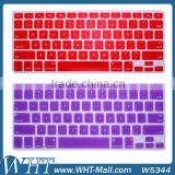 Silicone Cover for Macbook Keyboard Colorful Cover for Macbook Air/ Pro/ Pro Retina Wholesale