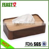 Customized Made-in-China Wooden Tissue Box