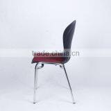 Factory Wholesale Plastic STACKABLE Conference Meeting Office Chairs With Soft Cushion 1015d thumbnail-3