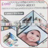 Photo Frame,Cube Auto Rotation Photo Frame,10CM Cube Photo Frame thumbnail-3