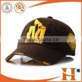 2016 New Fashion Unisex Custom Embroidery Washed Cotton Worn Look Outdoor Sports Baseball Cap thumbnail-2