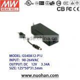 Meanwell 40W AC-DC Single Output Desktop Ac/dc Switching Power Supply