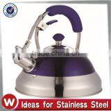 Stainless Steel Whistling Kettle With Coating