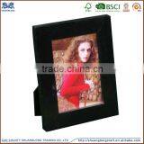 2016 Customized Hand Made Black Wood Picture Frame/ Wooden Photo Frame