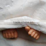 10 Years Export Experience Super Soft Cheap Toddler Minky White Star Fleece Blanket thumbnail-3