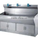 Hospital Stainless Steel Inductive Hand Washing Machine Sink thumbnail-1