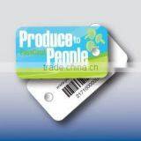 Composite Laminated Plastic (Teslin) Key Tag thumbnail-1