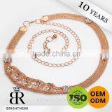 Fancy Zinc Alloy Wedding Chain Brightness F1-80141