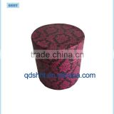 tea packaging paper circle box with lid and custom design