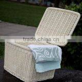 Natural Rattan Storage Basket With Lid