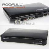 F5S Plus Satellite Receiver With Dual Core 600MHz Processor DVB-S2 LED Display Support WEB TV thumbnail-4